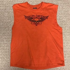 Harley Davidson Sleeveless Shirt